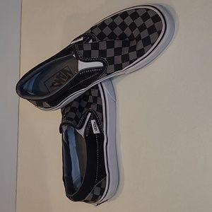 Vans slip-on checkerboard shoes